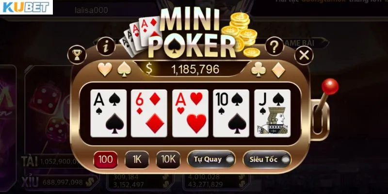 Tìm hiểu game Mini Poker